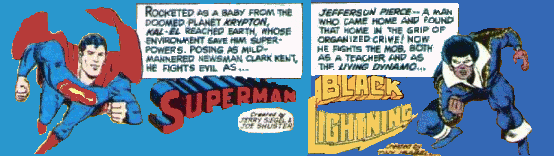 Superman and Black Lightning, 1979.